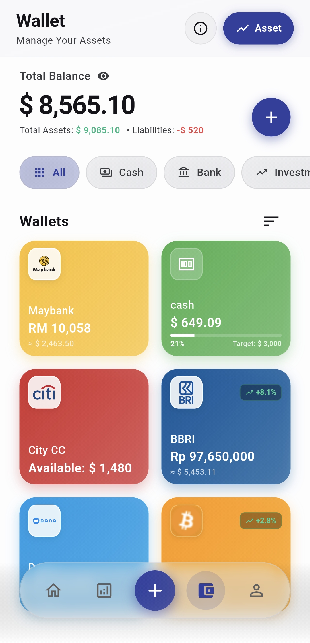 DOCU Wallet Interface